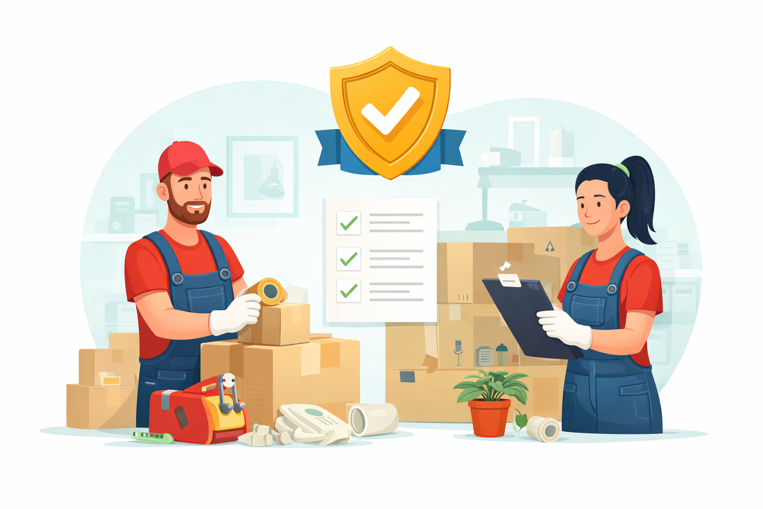 Professional Packers and Movers Team